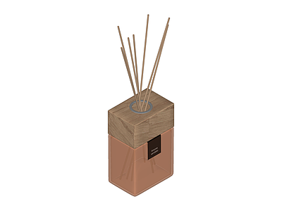 木质盖扩香瓶
