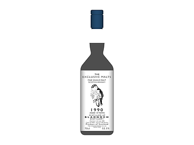 1990年苏格兰威士忌酒瓶