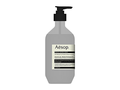 Aesop品牌按压式洗护瓶