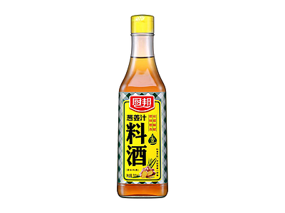 厨邦葱姜汁料酒瓶