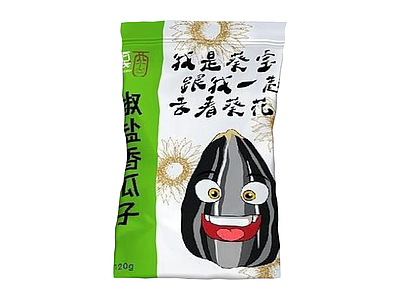 卡通瓜子包装袋