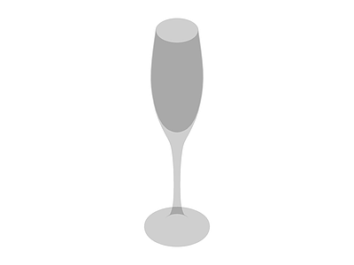 香槟杯高脚玻璃杯
