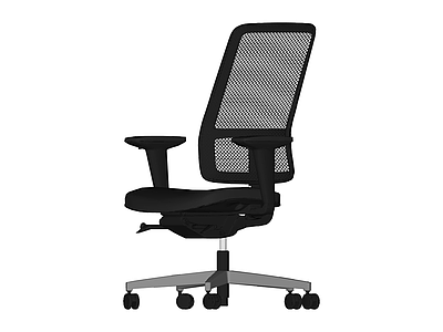 黑色网面办公椅