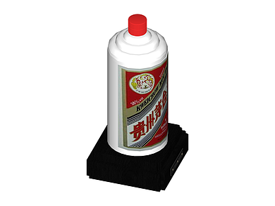 贵州茅台酒瓶模型