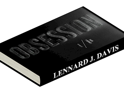黑色精装书籍《Obsession》