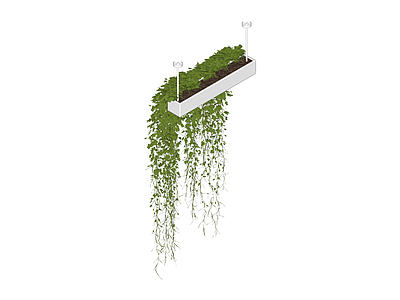 悬挂式垂吊绿植组件