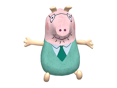 3D卡通人物模型