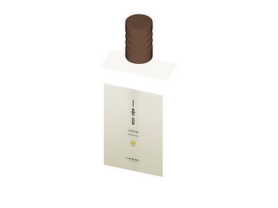 Lebel品牌精华液瓶