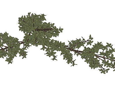 仿真灌木绿植枝条
