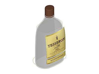Tesseron白兰地酒瓶