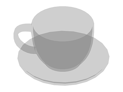 带托盘咖啡杯