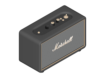 Marshall品牌蓝牙音箱