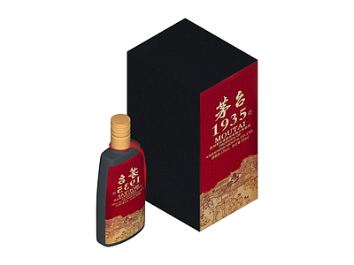 茅台1935酒瓶礼盒套装
