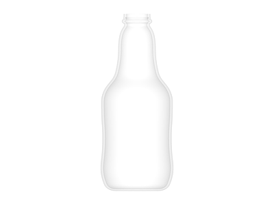 白色磨砂玻璃瓶