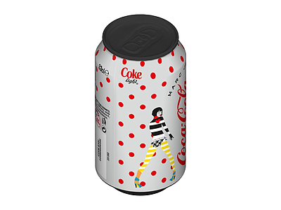 Coke Light红点罐