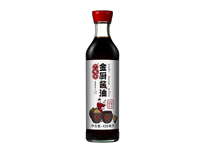 金厨酱油玻璃瓶