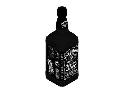 Jack Daniels酒瓶