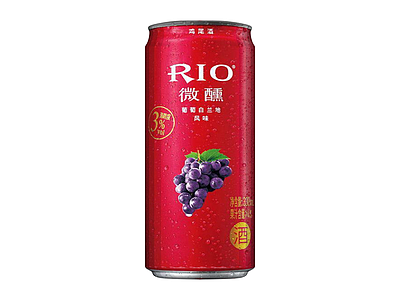红色RIO微醺易拉罐
