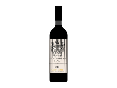 Corton-Charlemagne红酒瓶