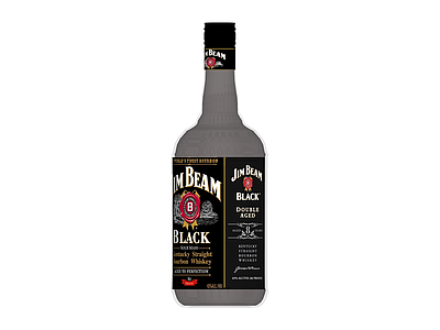 Jim Beam Black酒瓶
