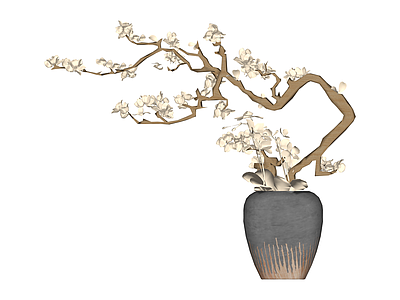 盆栽梅花造型