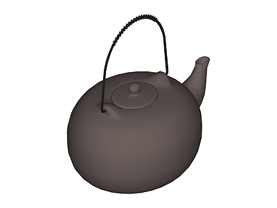 铸铁提梁茶壶