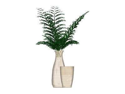 带盆绿植装饰组合