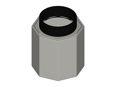 六角金属螺母