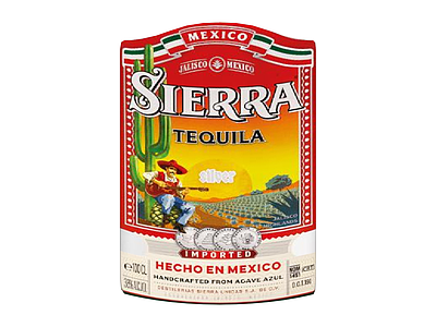 Sierra龙舌兰酒瓶
