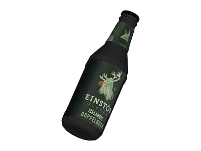 Einstök啤酒瓶模型