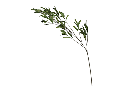 仿真绿植枝叶组件