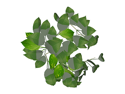 垂吊绿植藤蔓组件