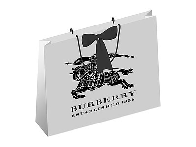 Burberry品牌购物袋