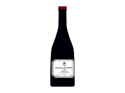 Chateau Duhart 红酒瓶