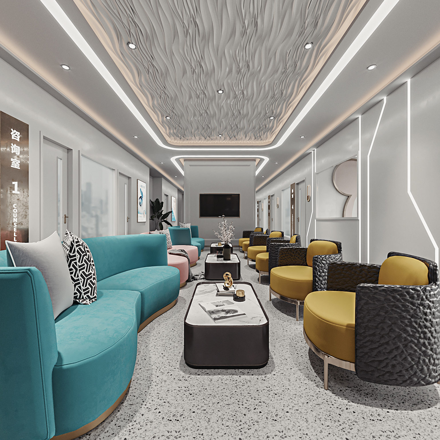 全景现代医院 牙科医院 诊所 诊室