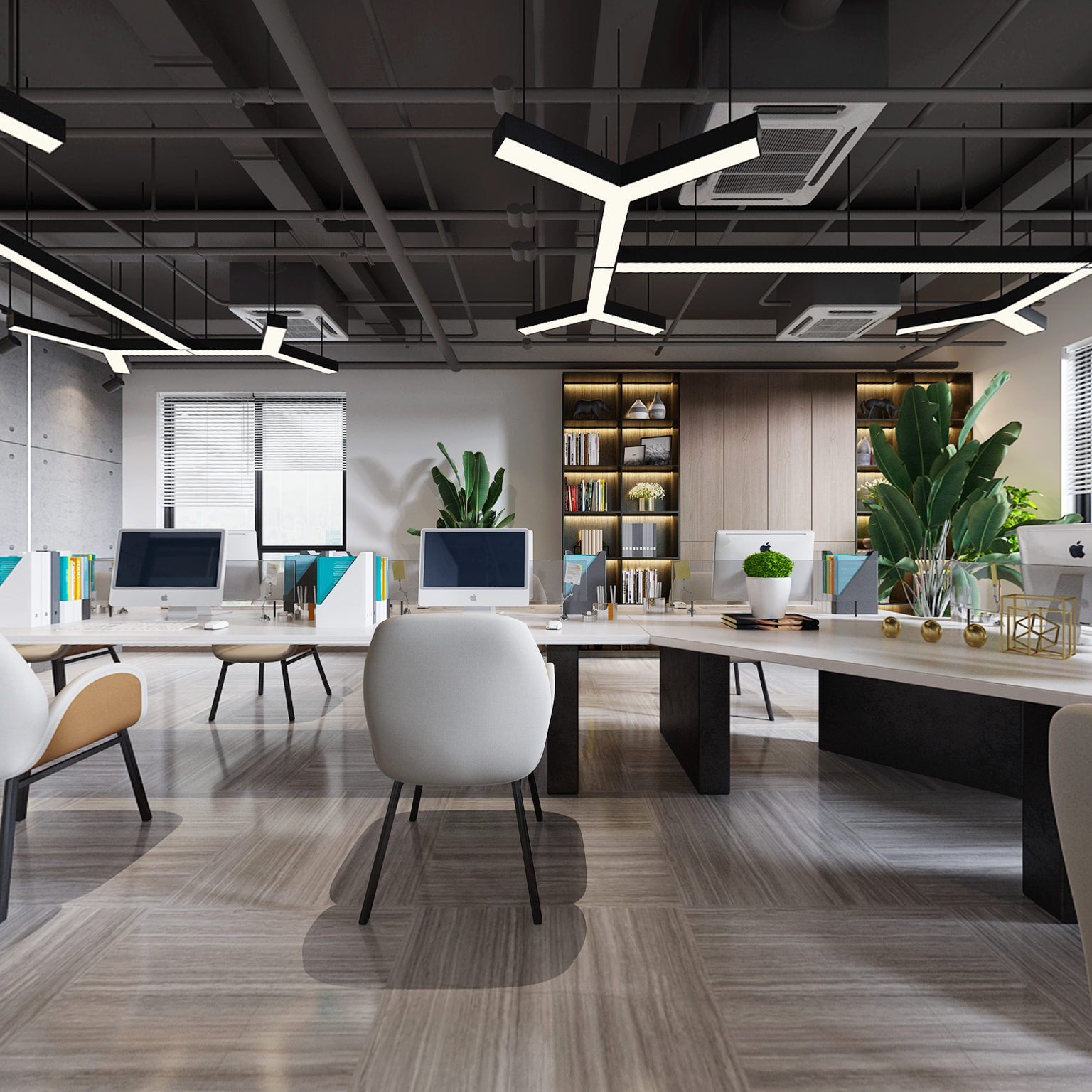 全景现代办公室