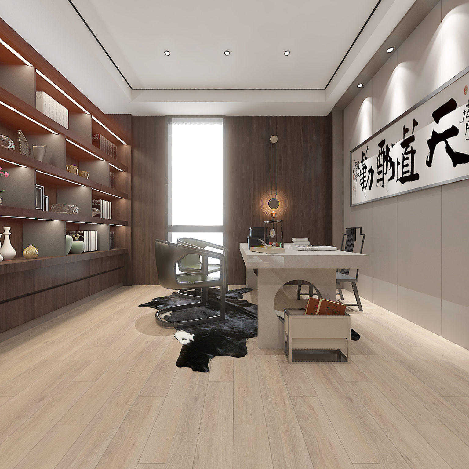 全景新中式办公室