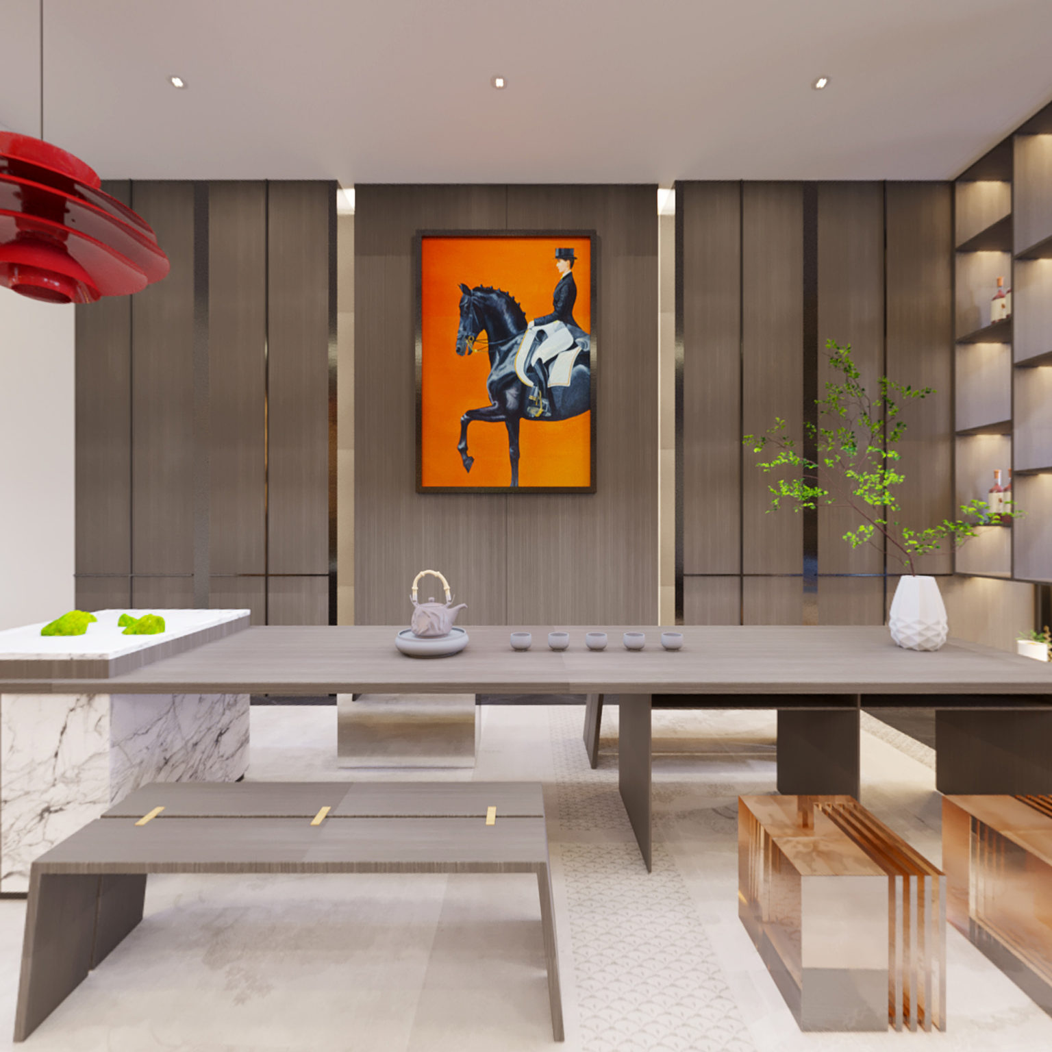 全景新中式烟酒店