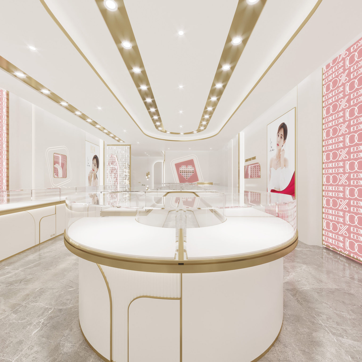 全景现代珠宝店