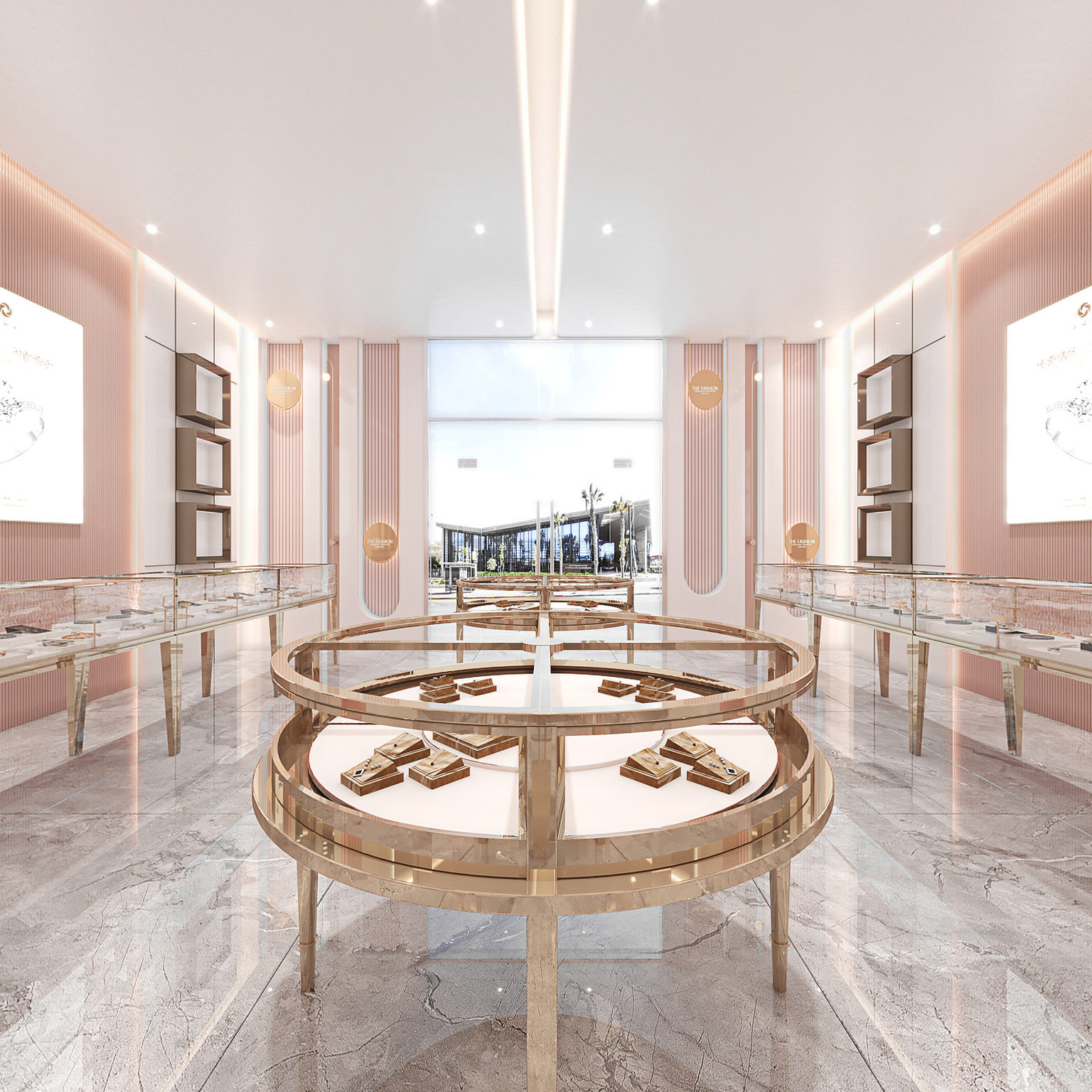 全景现代珠宝店