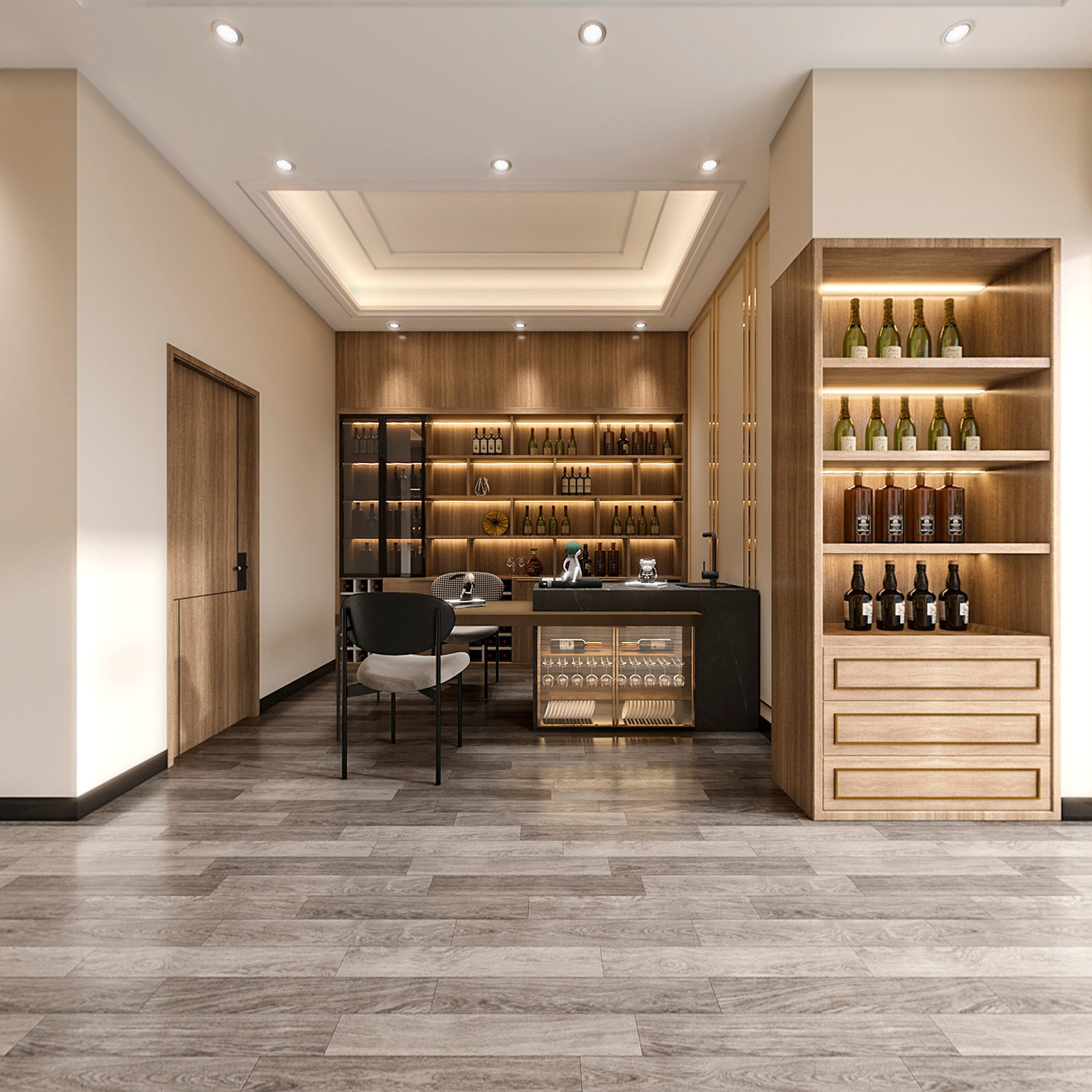 全景新中式烟酒店