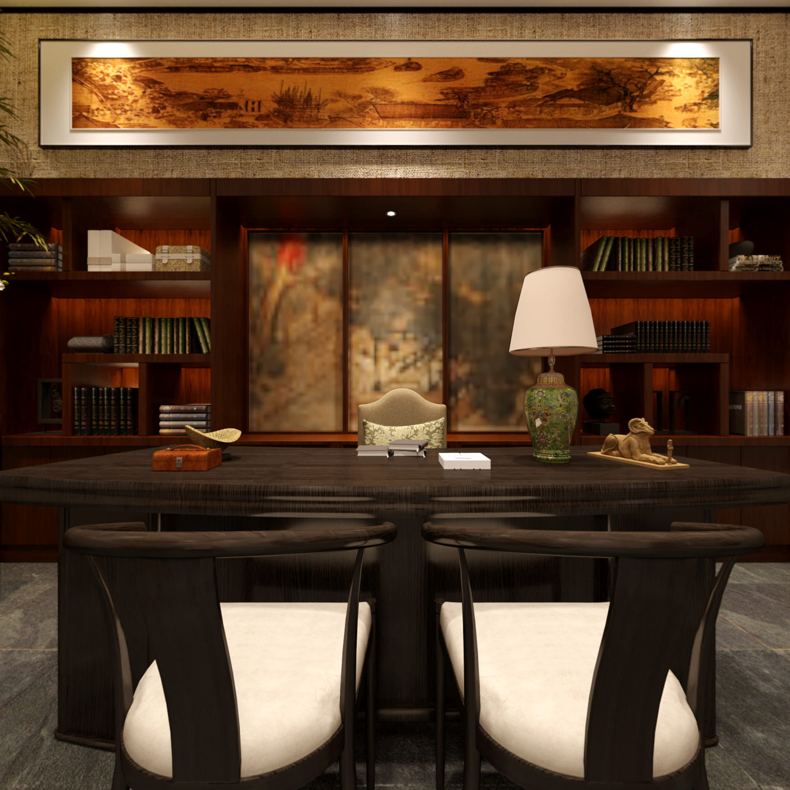 全景中式烟酒店