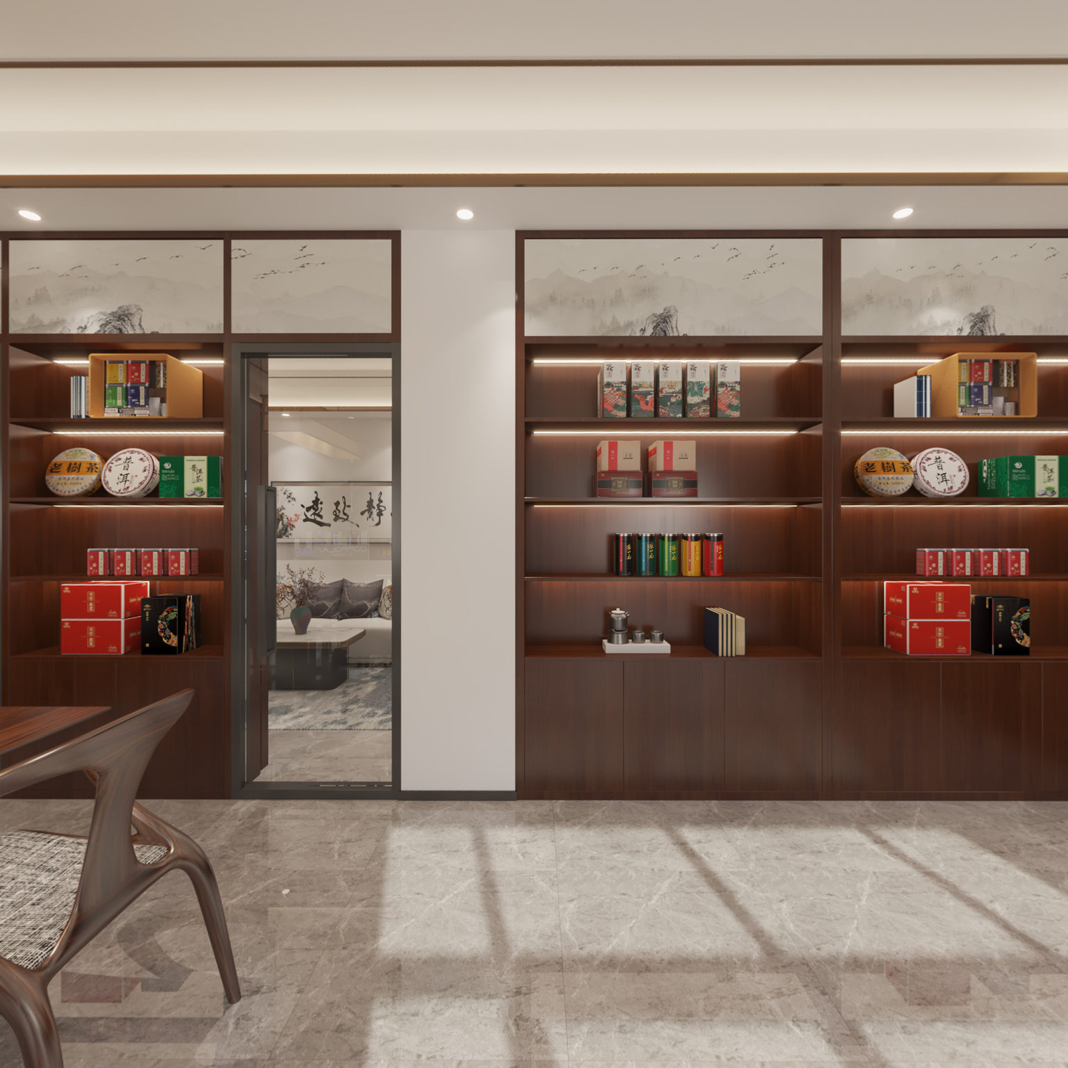 全景新中式烟酒店