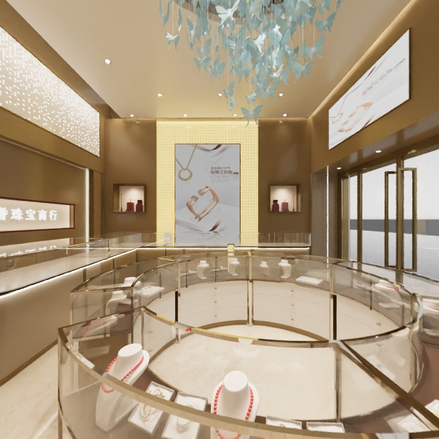 全景黄金珠宝店