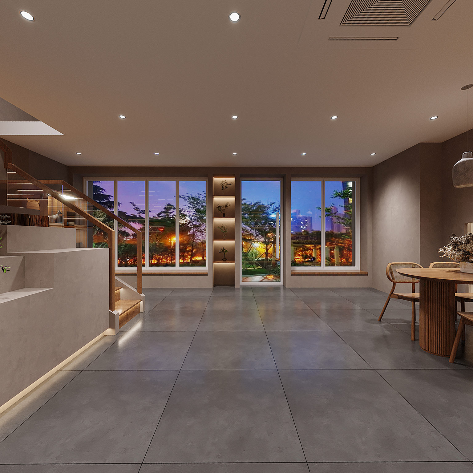 全景工业风诧寂风奶茶店咖啡店花店