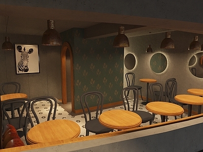 工业复古咖啡厅